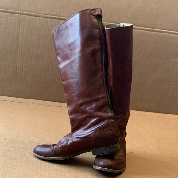 Frye Melissa Button Back Zip Boots - Picture 3 of 10
